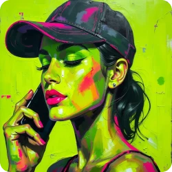 Lime Green Image Generator