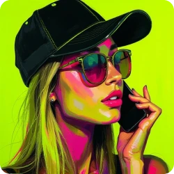 Lime Green Image Generator