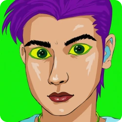 Lime Green Image Generator