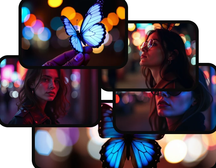 Street Bokeh Image Generator