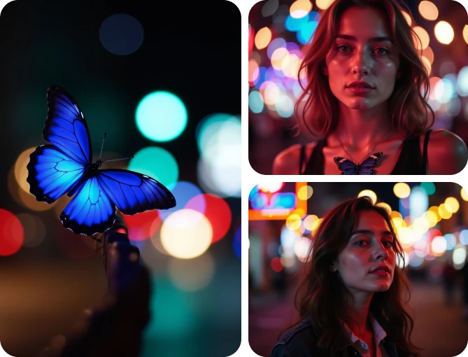 Street Bokeh Image Generator