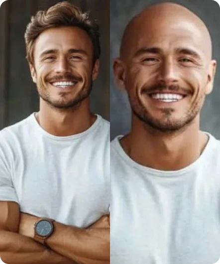 Bald Filter Image Generator