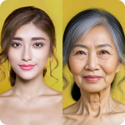 Face Aging Image Generator