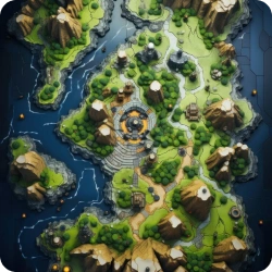 RPG Map Image Generator