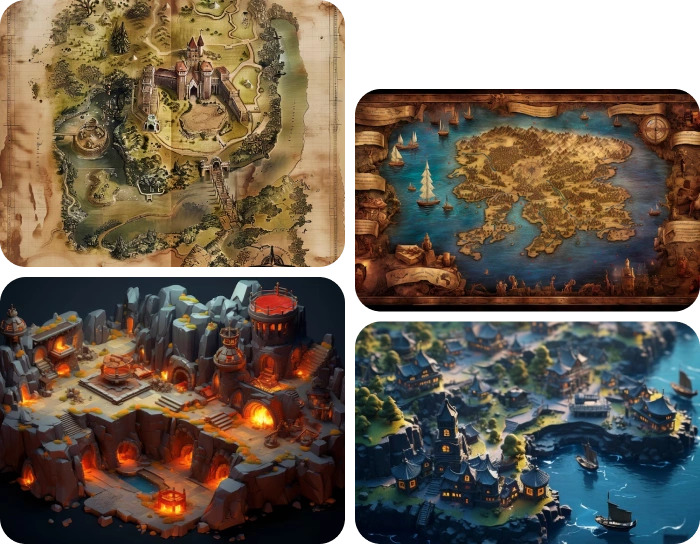 RPG Map Image Generator