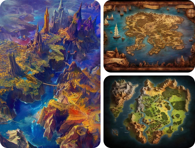 RPG Map Image Generator