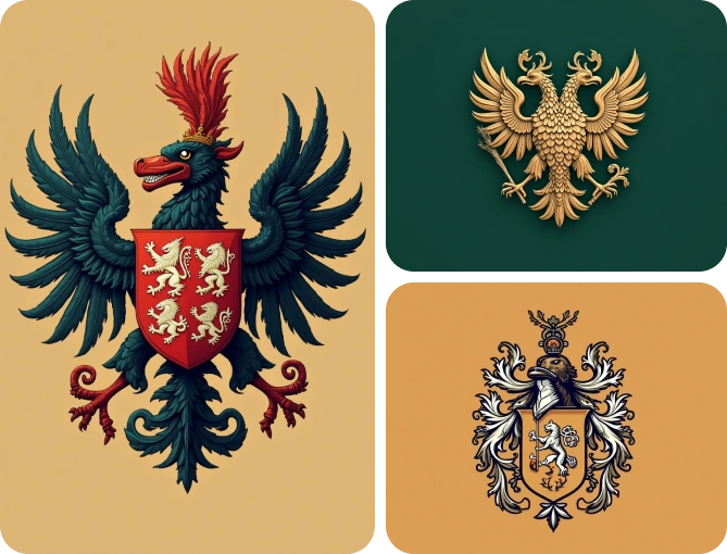 Family Crest Image Generator
