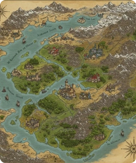 Fantasy Map Image Generator