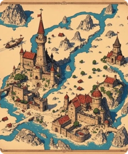 Fantasy Map Image Generator