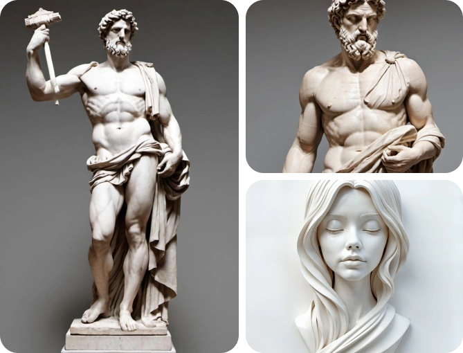 Sculpture Image Generator