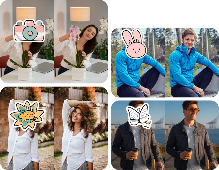 Sticker Remover Image Generator