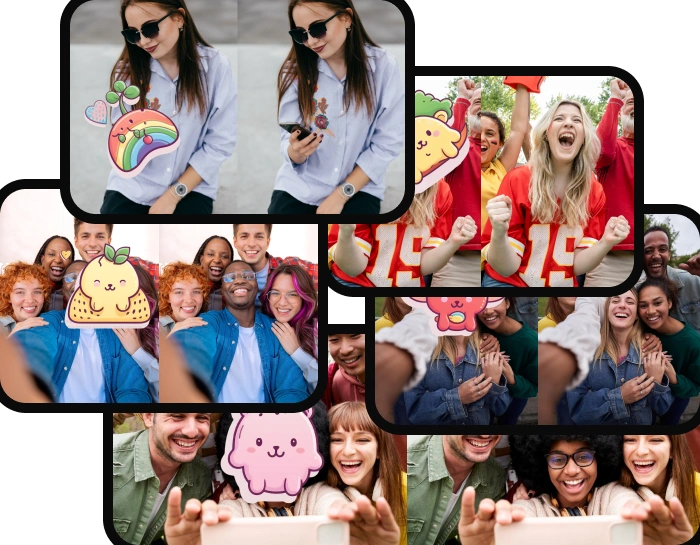 Sticker Remover Image Generator