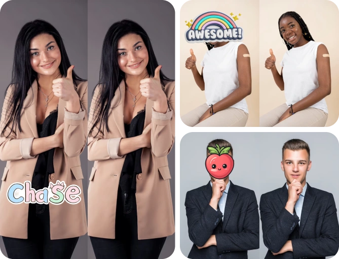 Sticker Remover Image Generator