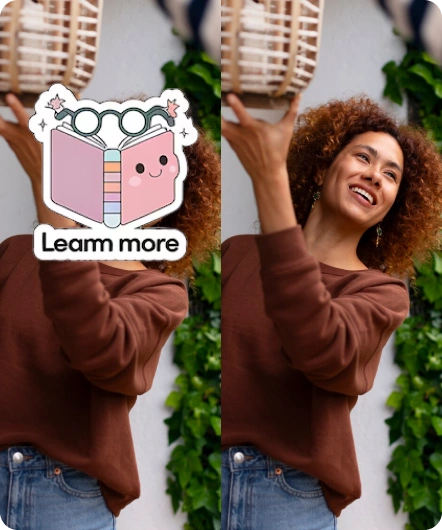 Sticker Remover Image Generator
