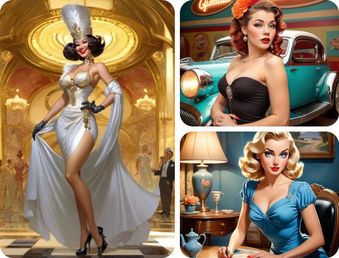 Pin Up Image