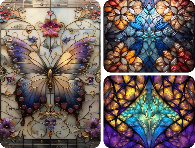 Stained Glass Pattern Image