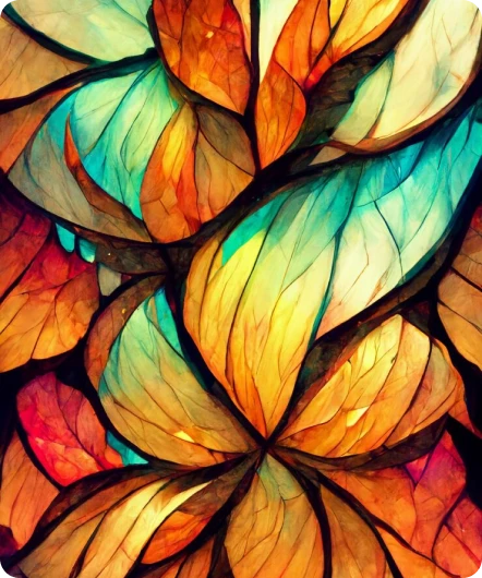 Stained Glass Pattern Image