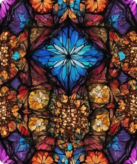 Stained Glass Pattern Image