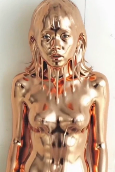 Covered Liquid Metal