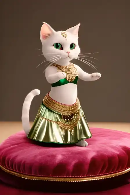 PET BELLY DANCE POSTER IMAGE