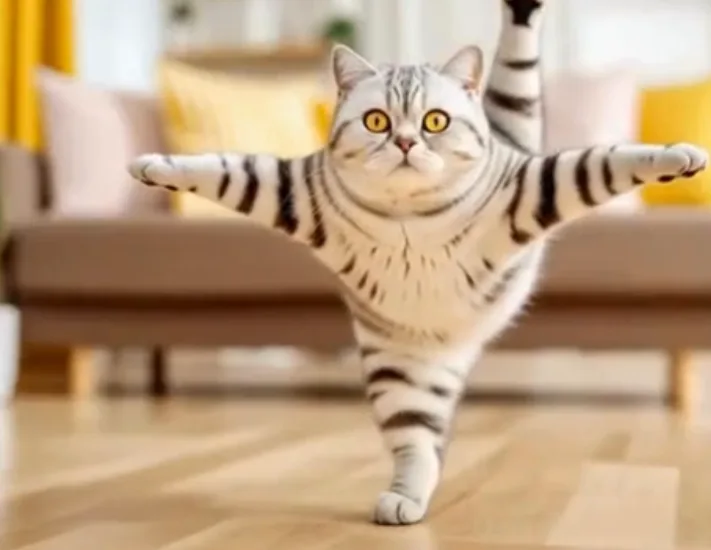 split stance pet poster image