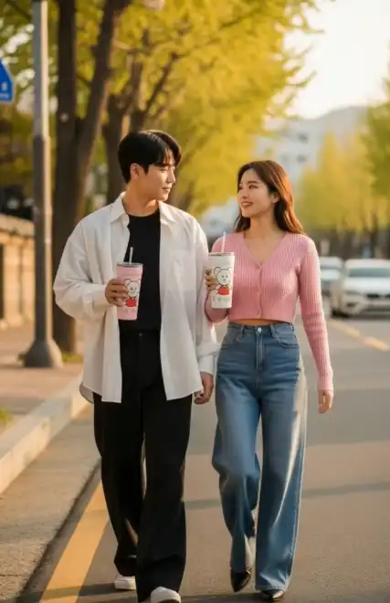 couple arrival image