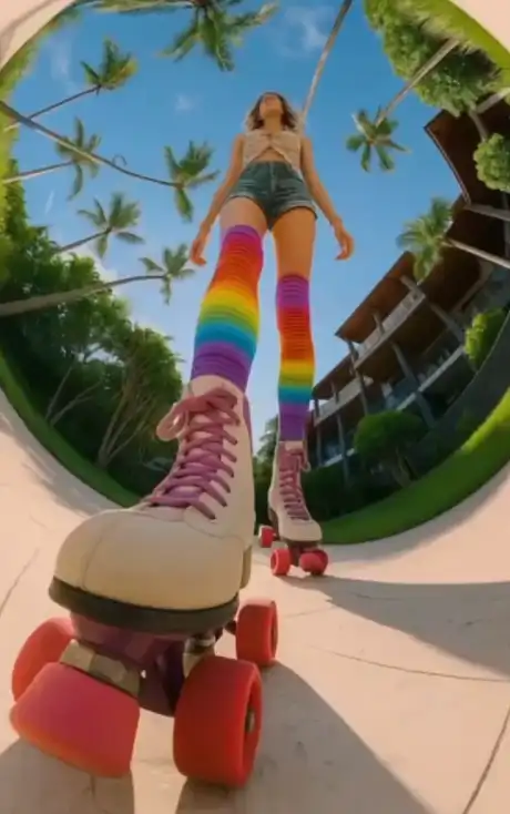 Fisheye Human poster image