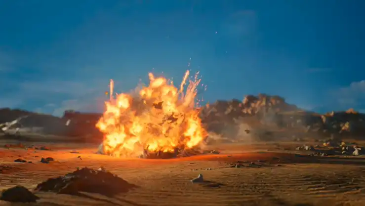 Background Explosion